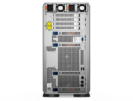 DELL T550服务器背面图