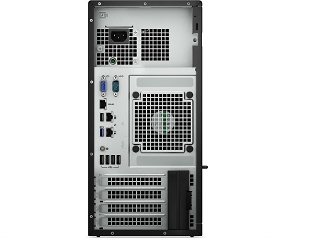 杭州戴尔T150塔式服务器背面图